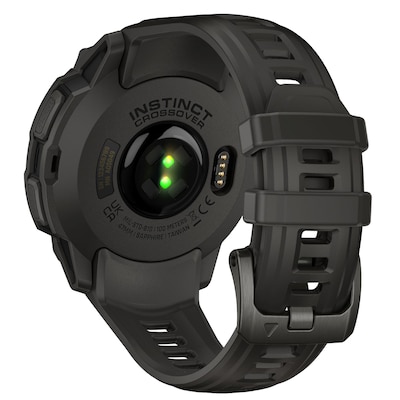 Garmin Instinct Crossover Smartwatch, GPS, 46.6mm, Silicone Band (010-03398-00)