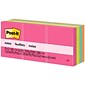 Post-it® Notes, 1 3/8"x 1 7/8", Poptimistic Collection, 100 Sheets/Pad, 12 Pads/Pack (653AN)