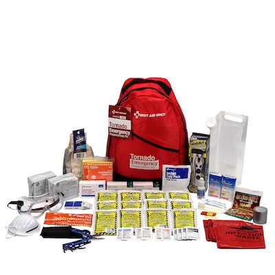 First Aid Only 2-Person 3-Day Tornado Emergency Preparedness Kit (91056)