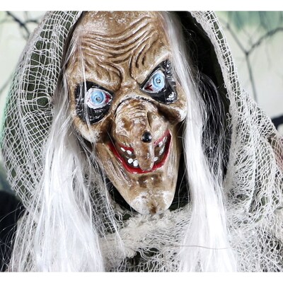 Haunted Hill Farm Life-Size Animatronic Witch (HHWITCH-7FLSA)