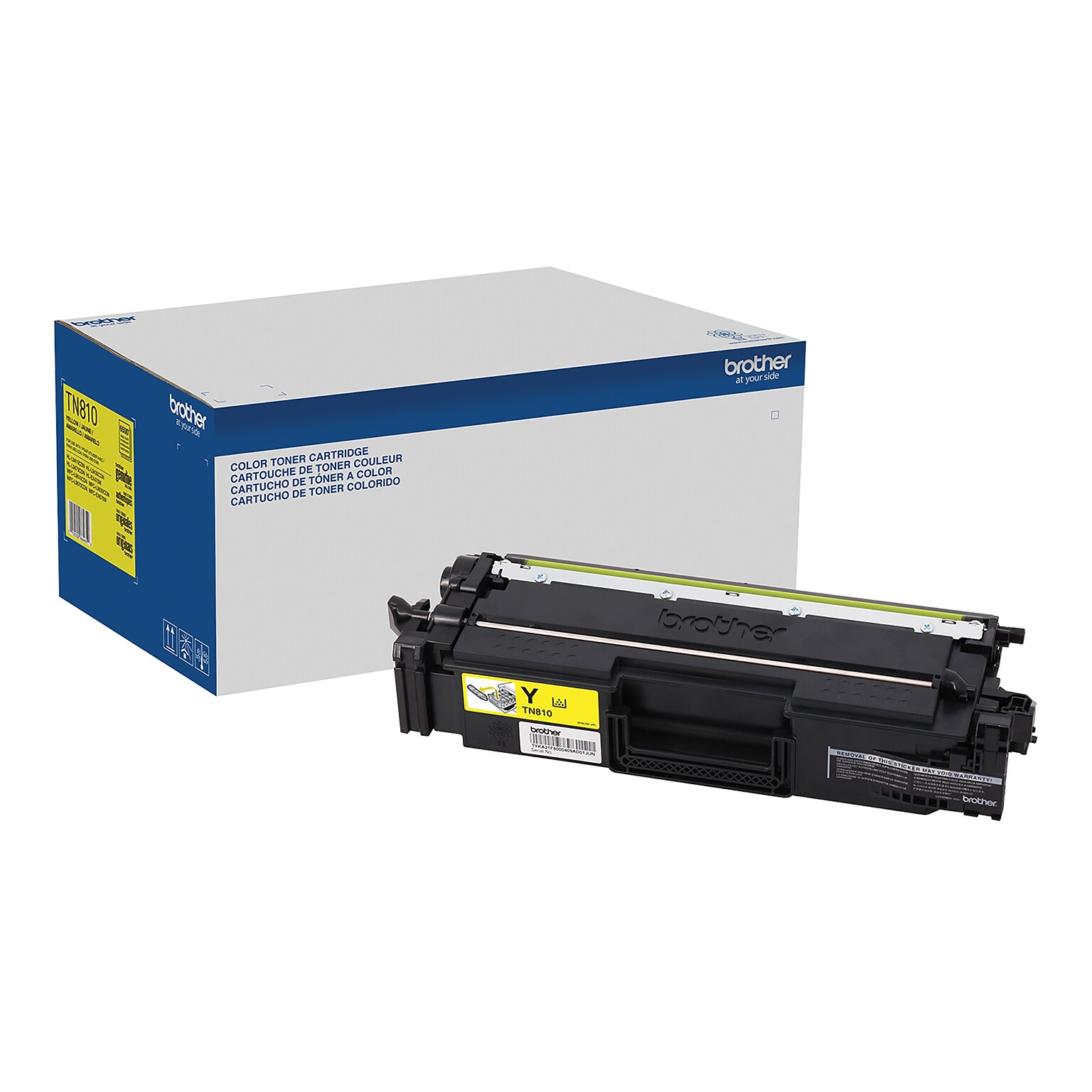 Brother TN810 Yellow Standard Yield Toner Cartridge (TN810Y)