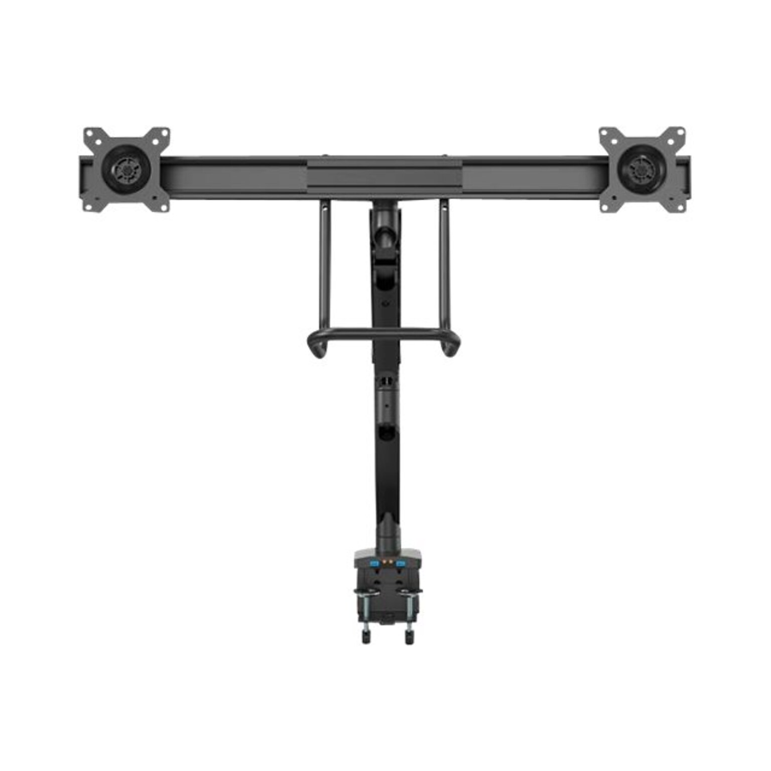 StarTech.com Adjustable Mounting Kit, Up to 32 Monitor, Black (ARMSLIMDUAL2USB3)