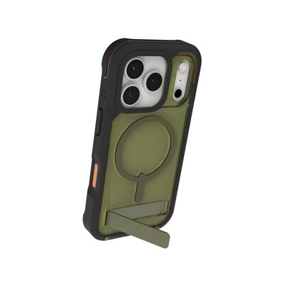 Zagg Rainier Snap with Kickstand MagSafe Phone Case for Apple iPhone 17 Pro, Shock Absorbing, Sea Kelp (702319170)