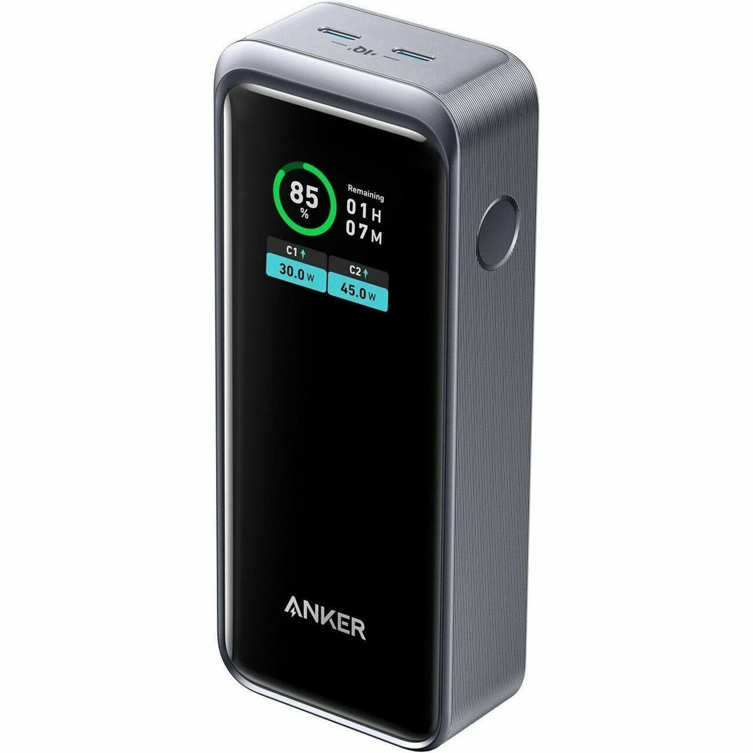 Anker Prime USB-C Power Bank for Multiple Brands, 130W, 12000 mAh, Black (A1335011)