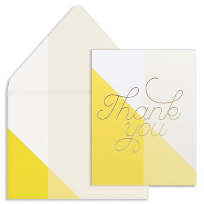 4 1/4" x 5 1/2"  Thank You Assortment Cards, with Envelopes