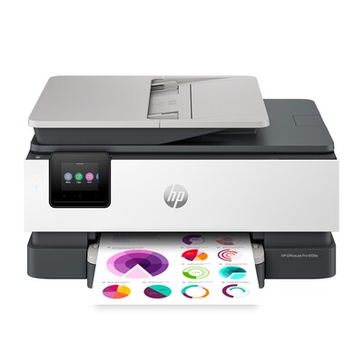HP OfficeJet Pro 8135e Wireless Color Inkjet Printer, All-In-One, Print, Scan, Copy, Fax (40Q35A#B1H)