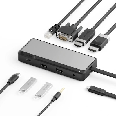 ALOGIC Fusion Pro NEXUS Universal Docking Station for Windows, macOS and Chrome OS Laptop (FUPCVH)