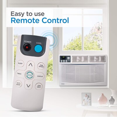 Black & Decker 115-Volt 12,000 BTU Window Air Conditioner with Remote, White (BWAC12WTB)