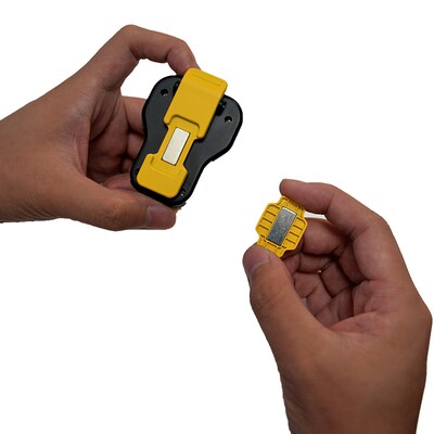 Dolphin Audio Wireless Bluetooth Speaker, Waterproof, Black & Yellow (GSDCLP10BLK)