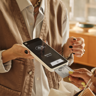 Square Handheld Mobile POS System, Mineral White (A-SKU-0875)
