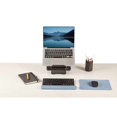 Fellowes Breyta Foam Non-Skid Mouse Pad, Blue (100145422)