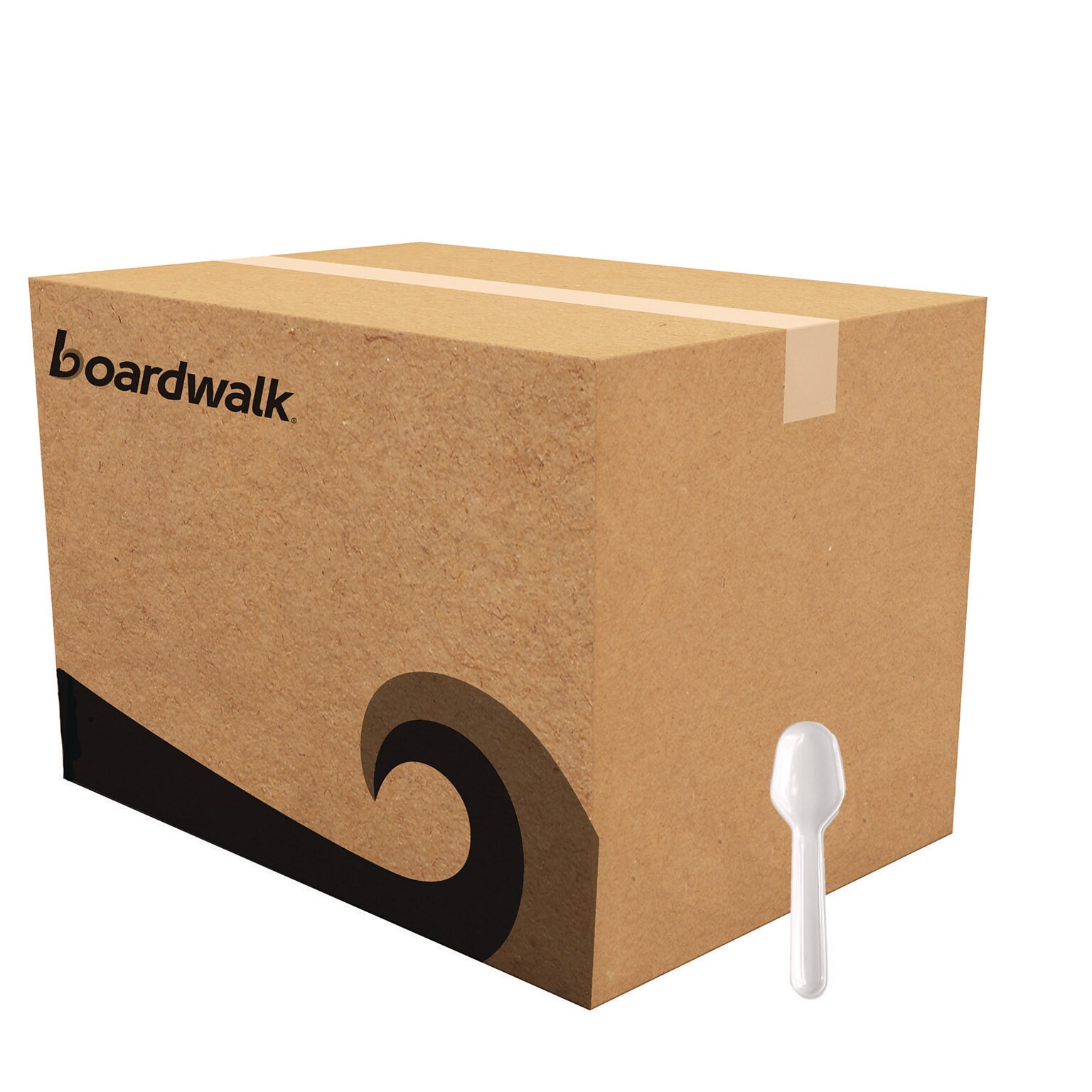 Boardwalk Heavyweight Polypropylene Cutlery, Tasting Spoon, White, 3,000/Carton (BWKTASTERSPOON)