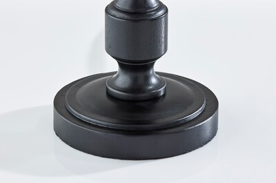 Adesso Claret 26.5H Incandescent Table Lamp, Black/Off-White (3271-01)