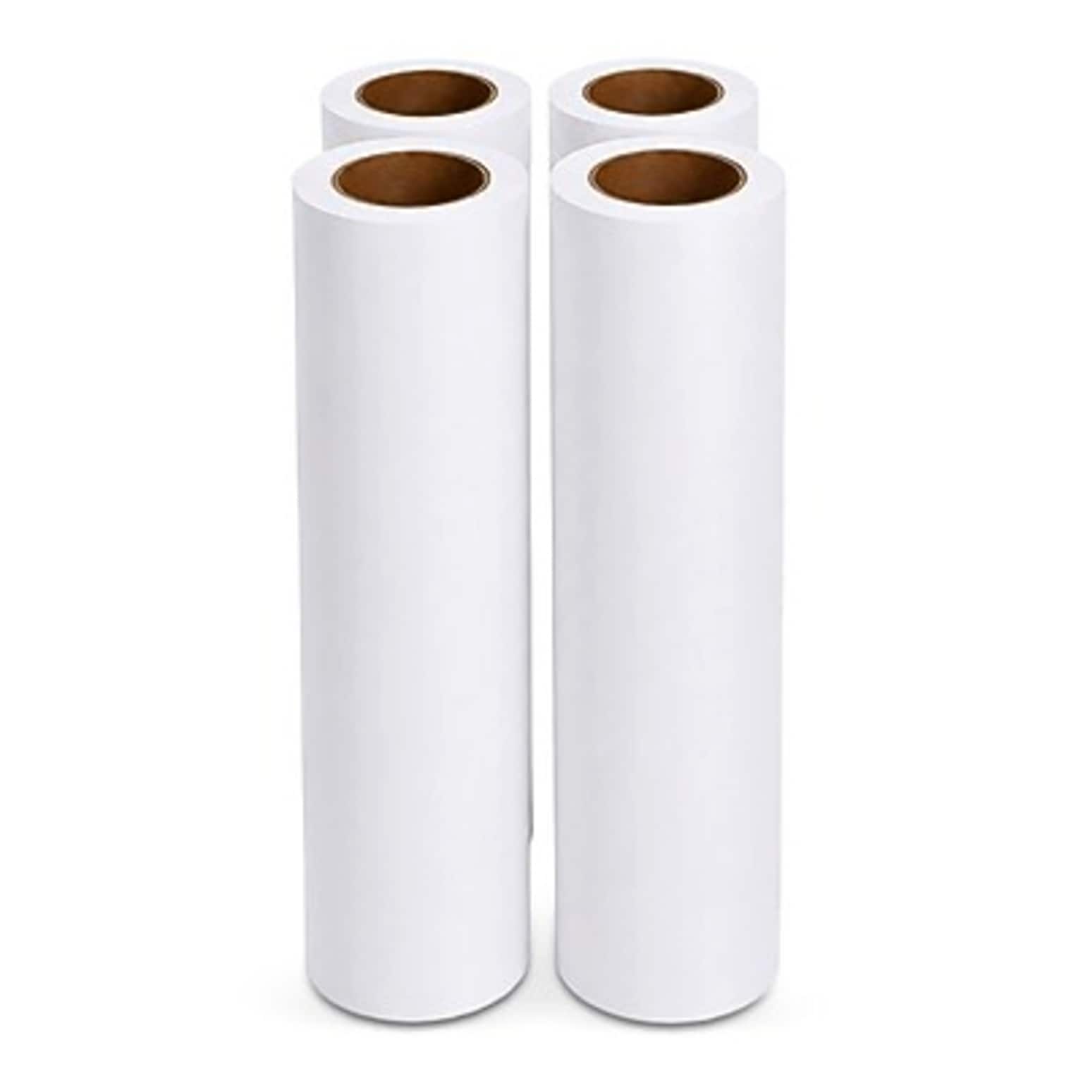 Staples Wide Format CAD Bond Paper, 24 x 150, 4/Carton (26655-CC)
