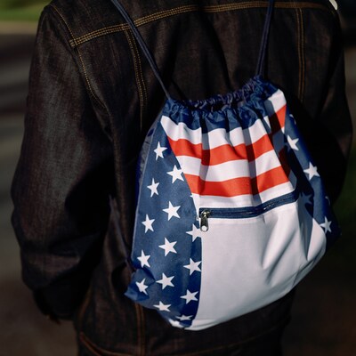 GIFT OF THE WEEK - Americana Drawstring Bag