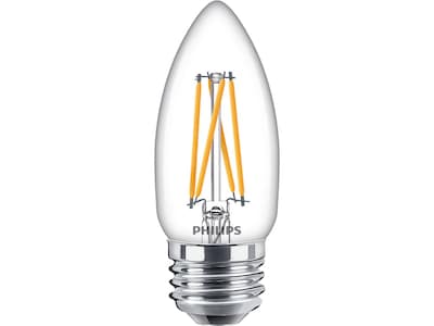 Philips 5.5-Watt Warm Glow LED Decorative Bulb, 10/Carton (549345)