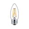 Philips 5.5-Watt Warm Glow LED Decorative Bulb, 10/Carton (549345)