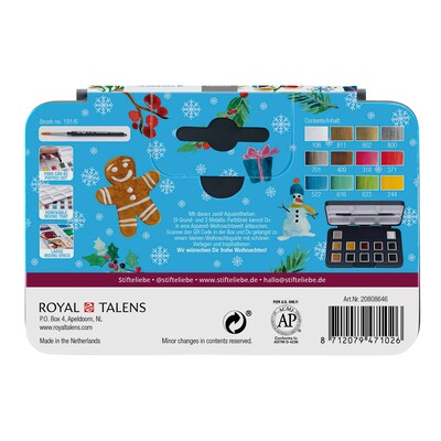 Talens Van Gogh Pinks & Violets Selection Watercolor Paint, Assorted Colors (VNG20808642)