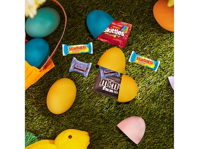 Mars Easter Basket Stuffers Assorted Candy & Chocolate Variety Bag, 27.27 oz., 65/Pieces (467569)
