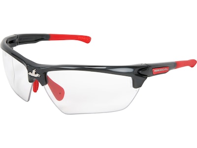 MCR Safety Dominator DM3 Safety Glasses, Wraparound, Clear Lens (DM1310P)
