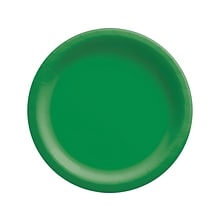 Amscan 6.75 Paper Plate, Green, 50 Plates/Pack, 4 Packs/Set (640011.03)