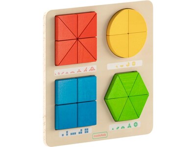 Flash Furniture Bright Beginnings Geometric Shapes STEM Learning Board (MK-MK08763-GG)