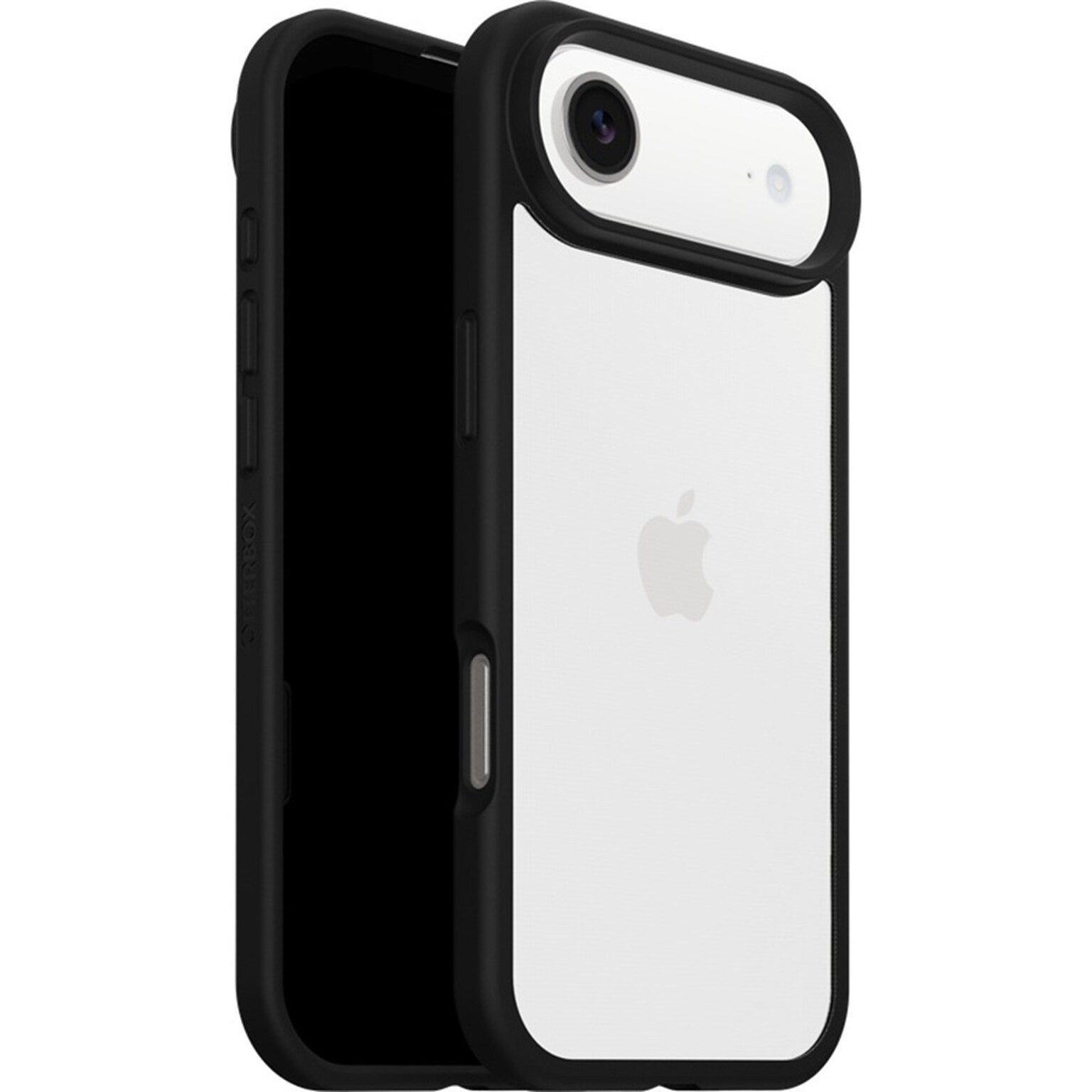 OtterBox Profile Phone Case for iPhone Air, Shock Absorbing, Black/Clear (77-99301)