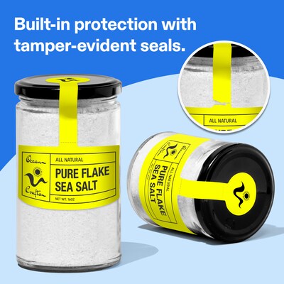 Avery Laser/Inkjet Multipurpose Labels, 5-7/8" x 4", Neon Yellow, 60 Labels/Pack (19479370801)