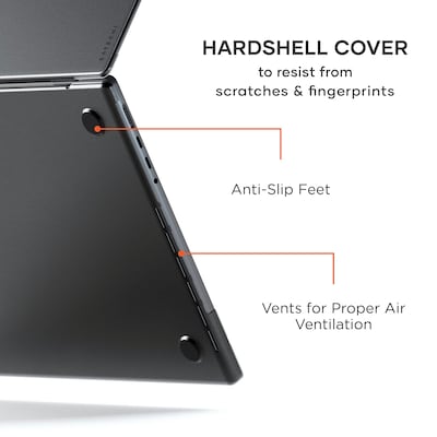 Satechi Eco Hardshell Case for MacBook Pro 16, Dark (ST-MBP16DR)