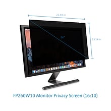 Kensington Anti-Glare Reversible Privacy Screen for 26 Widescreen Monitor, 16:10 (K52113WW)