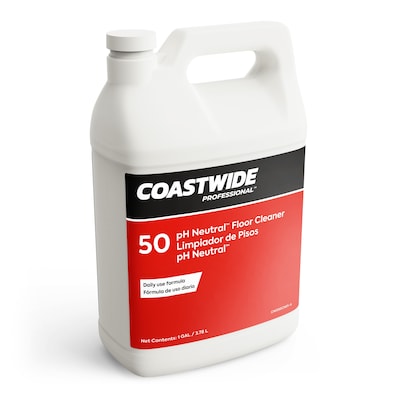 Coastwide Professional™ Floor Cleaner pH Neutral, 3.78L/128 Oz., 4/Carton (CW360001-A)