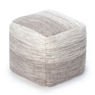 Anji Mountain Halifax Fabric Square Pouf Ottoman (AMBPF036-1818)