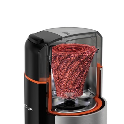 Krups Ultimate Silent Blade Coffee Grinder, Black (GX336D50)