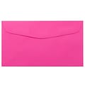JAM Paper #6 3/4 Business Envelope, 3 5/8 x 6 1/2, Ultra Fuchsia Hot Pink, 50/Pack (1536507I)