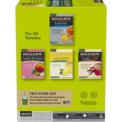 Bigelow Classic Green Tea, Keurig® K-Cup® Pods, 24/Box (6085)