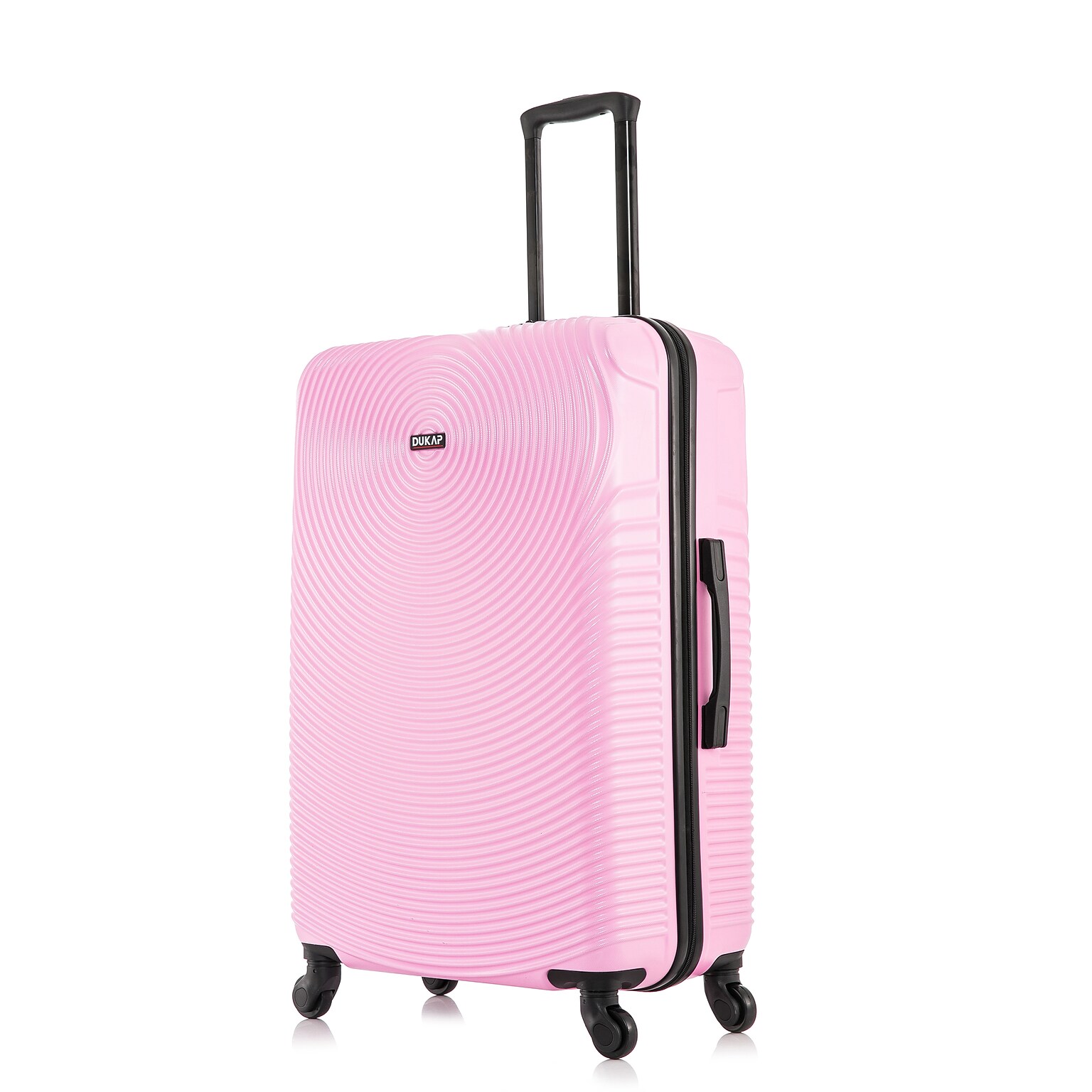 DUKAP Inception 29.29 Hardside Suitcase, 4-Wheeled Spinner, TSA Checkpoint Friendly, Pink (DKINC00L-PNK)