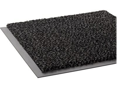 Crown Mats Dust-Star Heavy-Traffic Wiper Mat, 24" x 36", Charcoal (DS 0023CH)