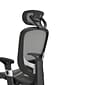 Quill Brand® Hyken Technical Mesh Task Chair, Charcoal Gray