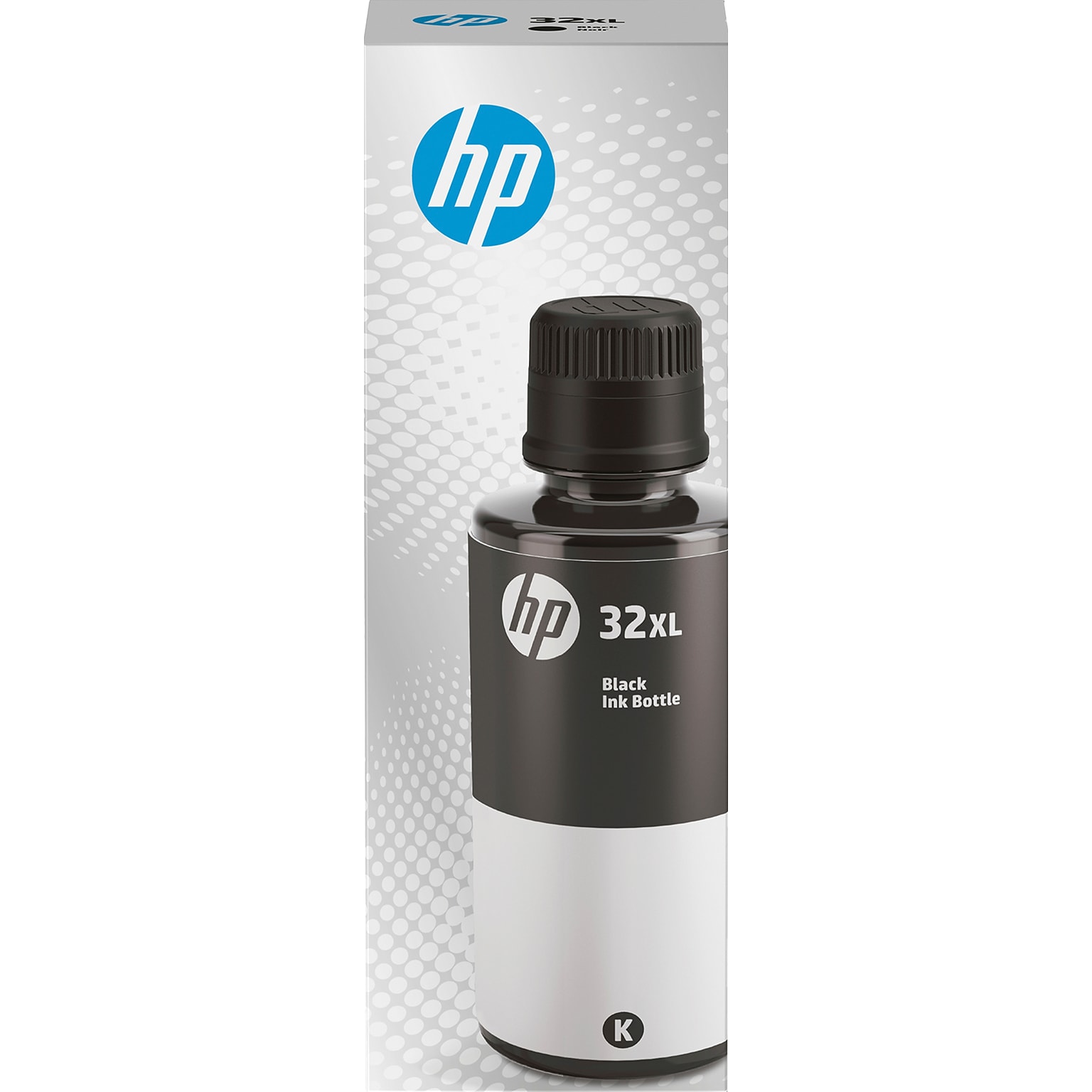 HP 32XL Black High Yield Ink Tank Bottle Refill, Prints Up to 6,000 Pages (1VV24AN)