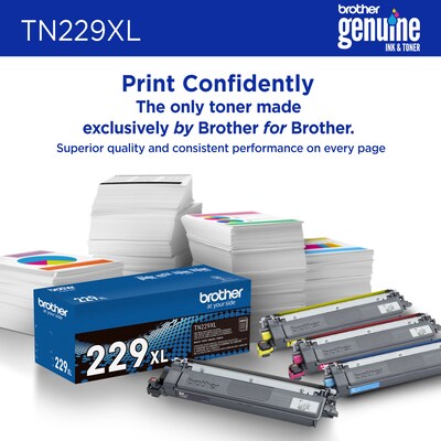 Brother TN229XLBK Black High Yield Toner Cartridge