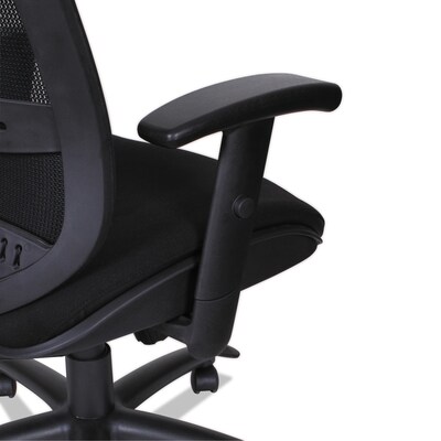 Alera® Eon Series Height Adjustable Arm Mesh Computer and Desk Chair, Black (ALEEN4217)