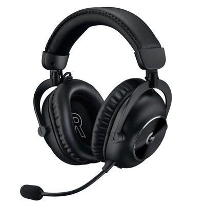 Logitech PRO X 2 LIGHTSPEED Wireless Bluetooth Stereo Gaming Over-the-Ear Headset, 3.5mm, Black (981