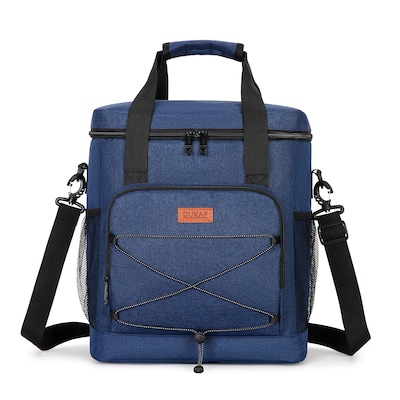 Dukap Dash Polyester Lunch Bag, Blue (CDKDAS16BLU)