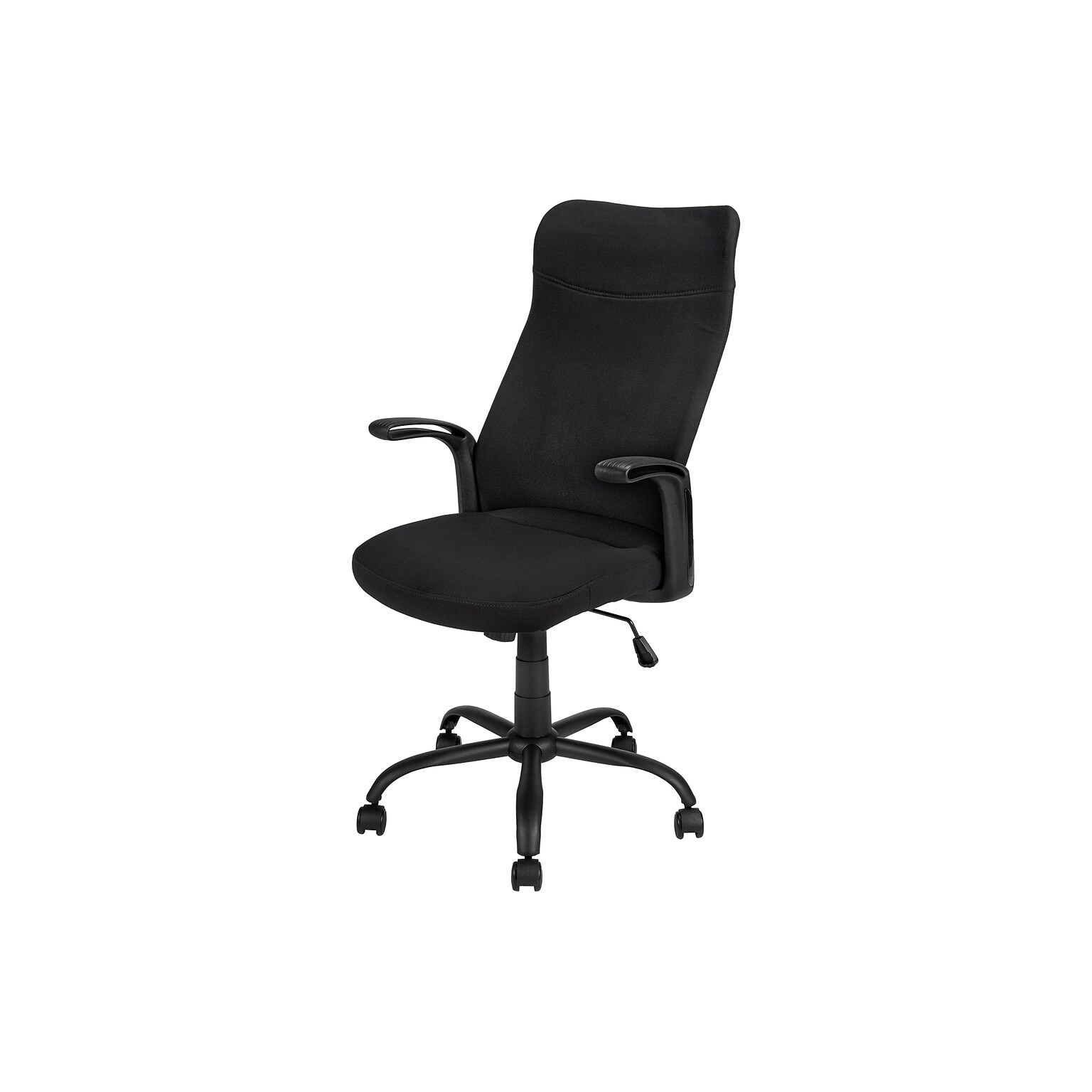 Monarch Specialties Inc. Ergonomic Nylon Swivel Computer and Desk Chair, Black (I 7248)