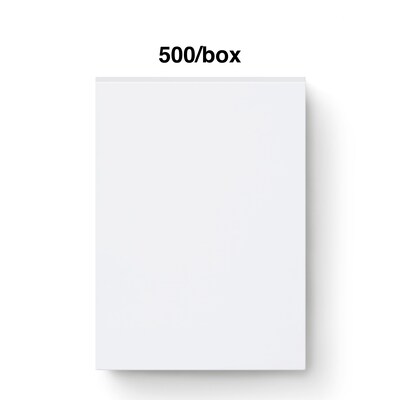 Staples Self Seal Self Seal Security Tinted #10 Double Window Envelopes, 4 1/8" x 9 1/2", White, 500/Box (ST28730-CC)