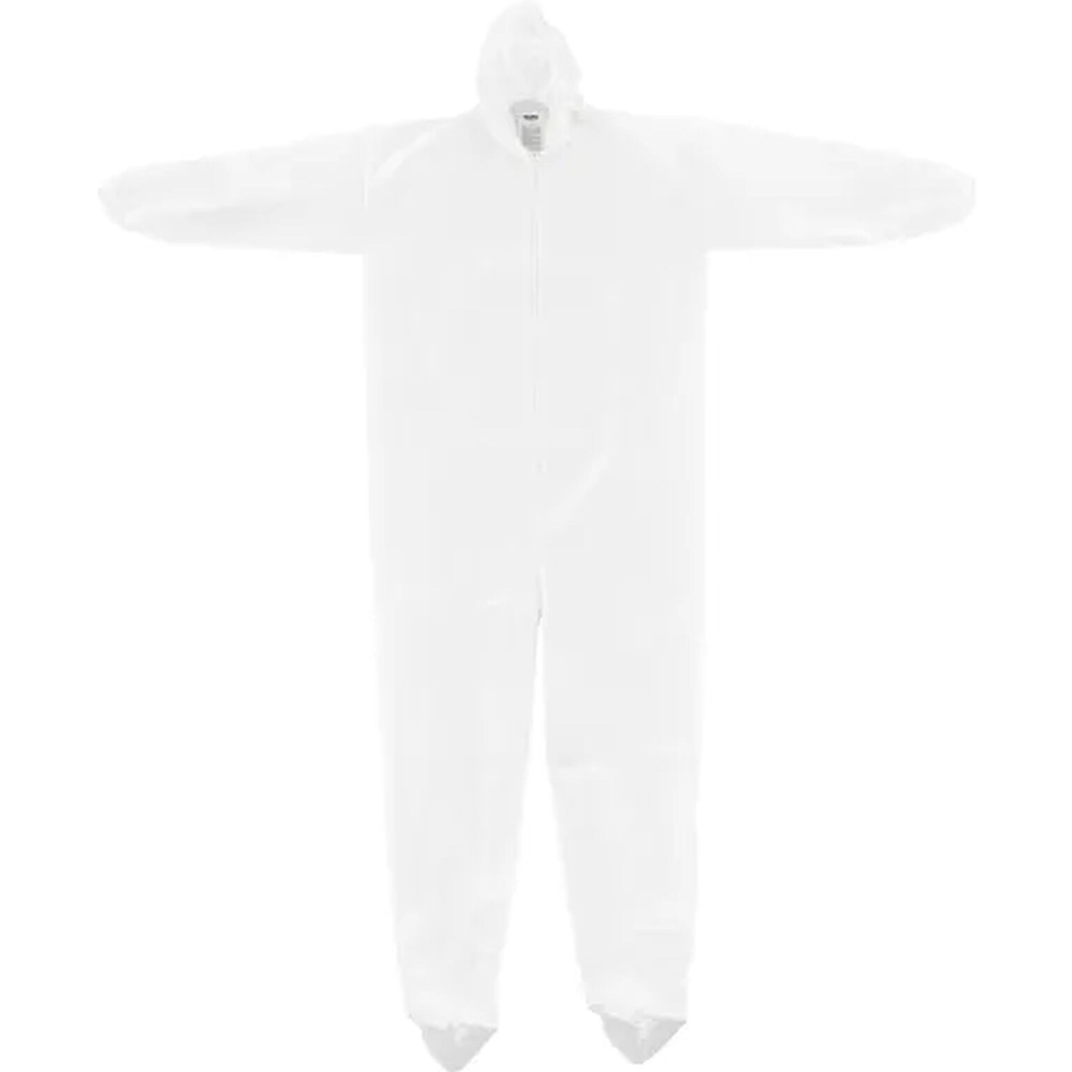Global Industrial Disposable Microporous Coverall Elastic Hood & Boots WHT 3XL 25/Case (708191XXXL)