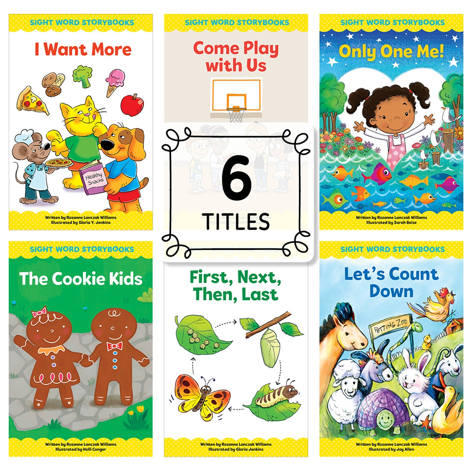 Creative Teaching Sight Word Storybooks Picture Book Set 4, 6 Books/Set (CTP23604)