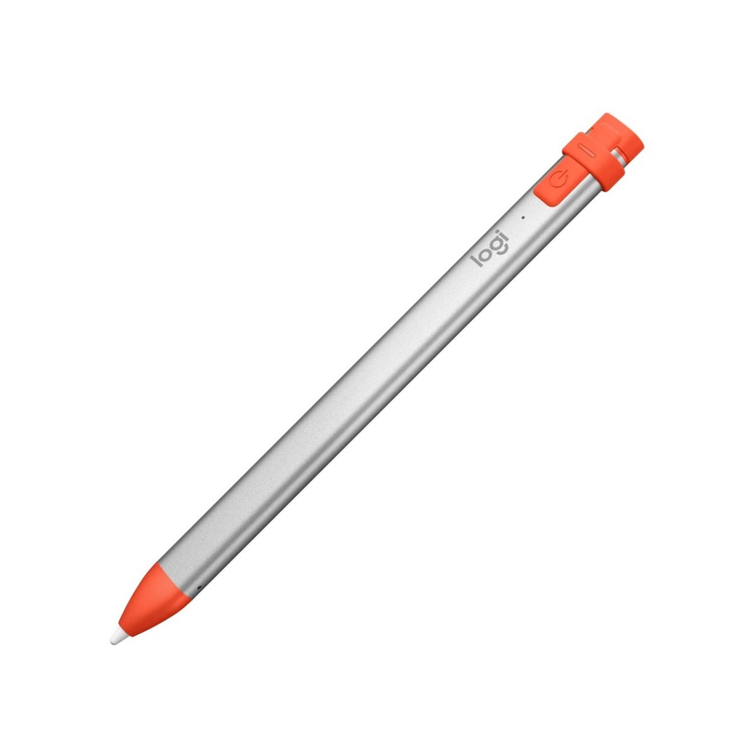 Logitech Education Edition Crayon Stylus for iPads (2018 or Later), Gray/Orange (914-000031)
