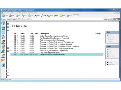 Individual Software AnyTime Organizer Standard 16 for 1 User, Windows, Download (IND945800V062)