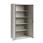 OIF 72"H Steel Storage Cabinet with 5 Shelves, Light Gray (CM7218LG)